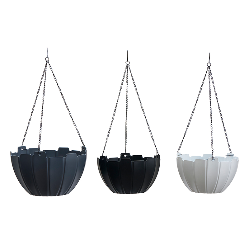 Wholesale Plastic Wall Hanging Flower Basket Pot for Wall Decoration