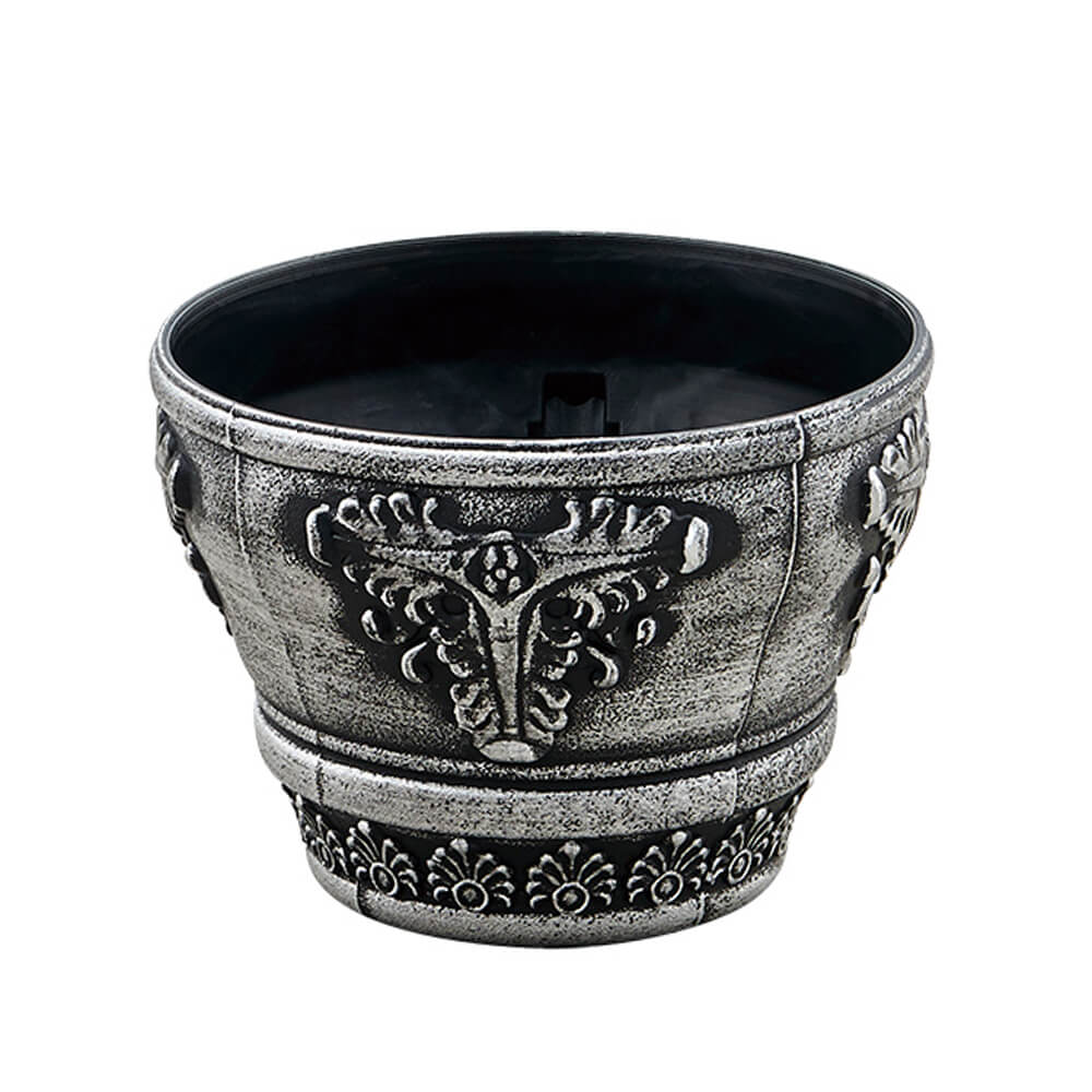 Vintage Embossed Plastic Planter – Elegance Meets Durability