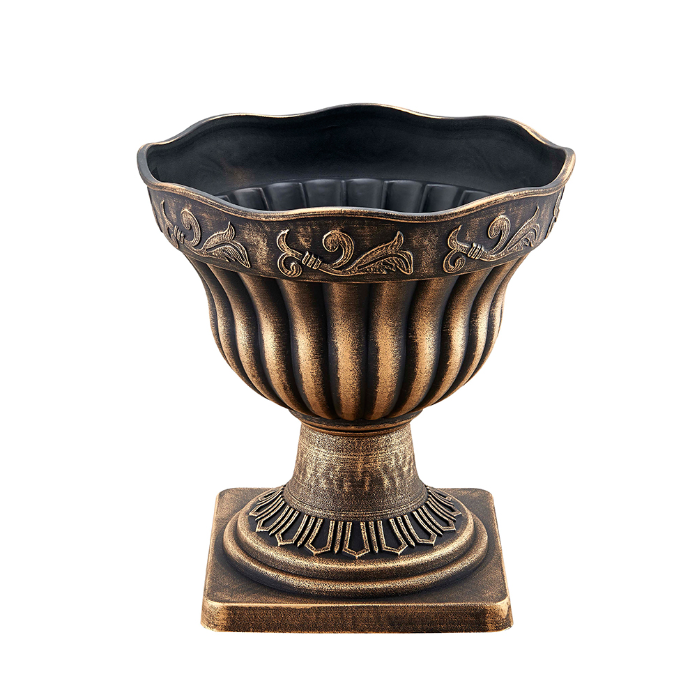 Plastic Flower Pot Urn Planter Pot