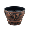 Vintage Embossed Plastic Planter – Elegance Meets Durability