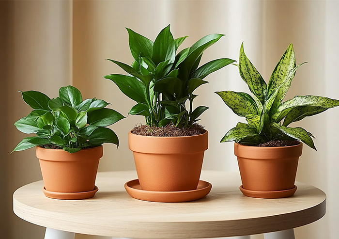 Custom size flexibility for Kedi plastic round flower pot