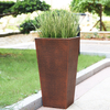 Decorative Square Plastic Flower Pot 