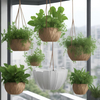 Wholesale Plastic Wall Hanging Flower Basket Pot for Wall Decoration