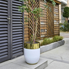Wholesale Black Round Large Planters Outdoor Round Flower Plant Pot Sets