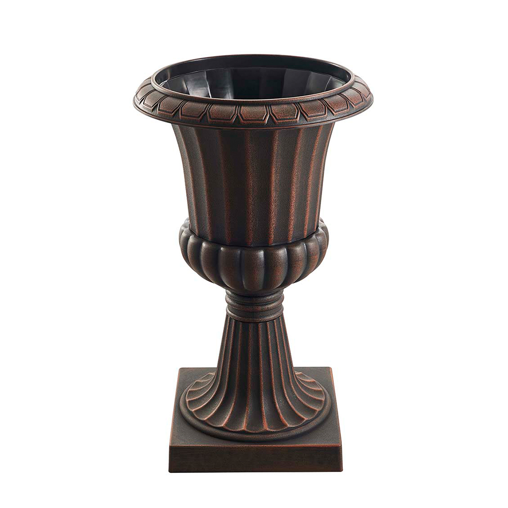 Antique Plastic Flower Pot Urn Plant Pot 