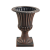 Large size plastic outdoor flower pot for garden seeding