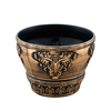 Vintage Embossed Plastic Planter – Elegance Meets Durability