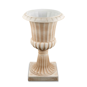 Antique Plastic Flower Pot Urn Plant Pot 