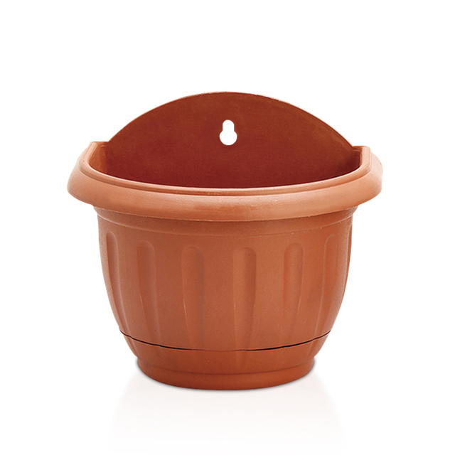 Hanging on The Wall Plastic Flower Pot Outdoor Concrete And Indoor Plastic Plates 