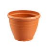 Vintage Stone-Texture Plastic Planter
