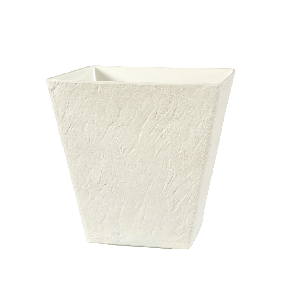 Heavy Duty Stone-Texture Plastic Planter
