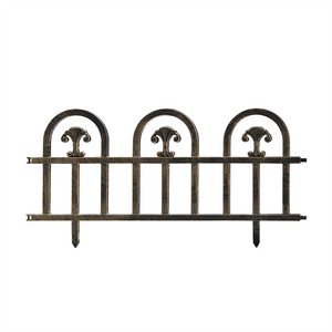 LUDU KD1105 Outdoor Garden Decorative Plastic Edging Fence