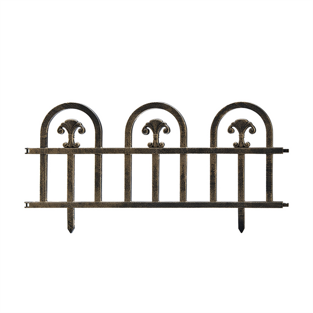 LUDU KD1105 Outdoor Garden Decorative Plastic Edging Fence