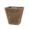 Heavy Duty Stone-Texture Plastic Planter