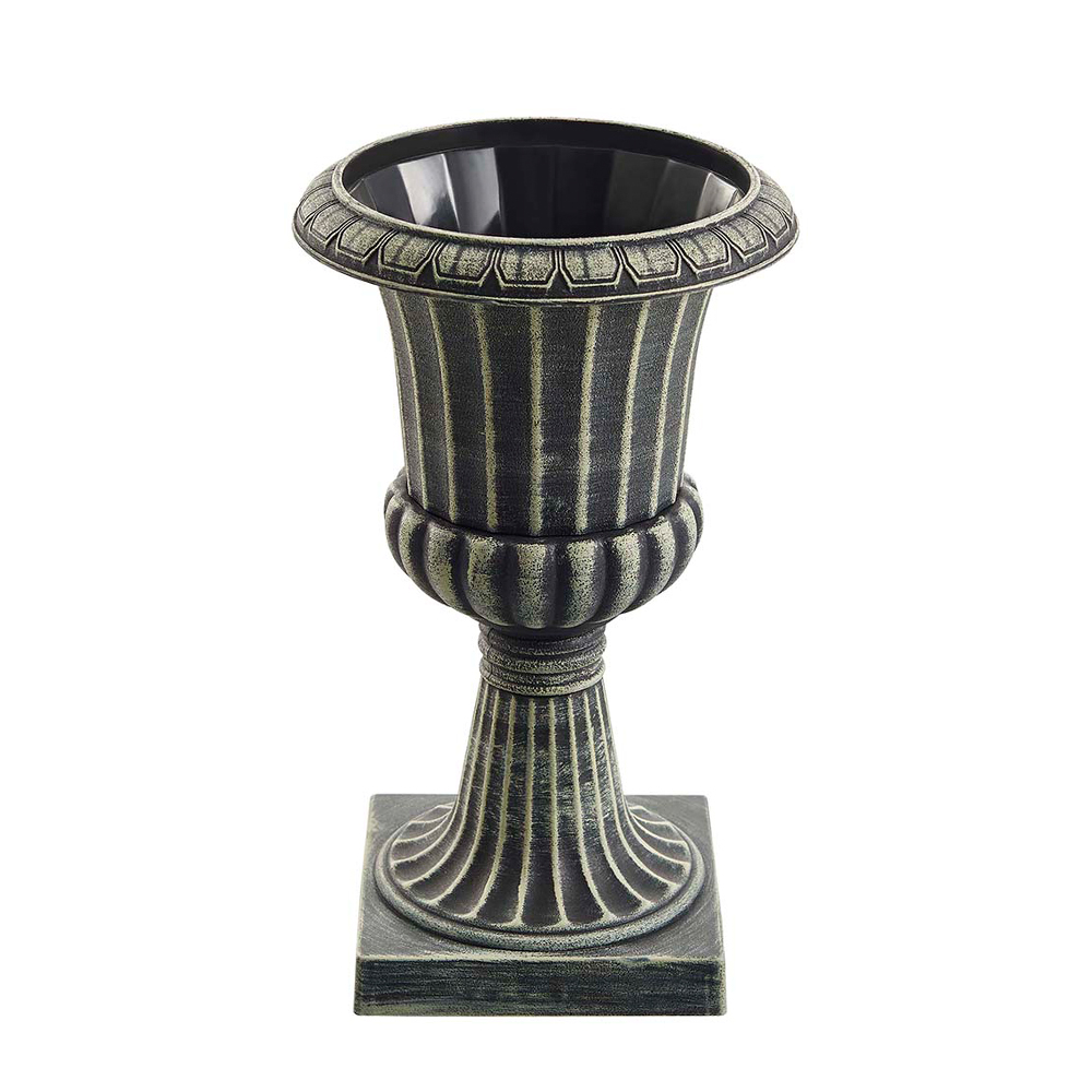 Antique Plastic Flower Pot Urn Plant Pot 