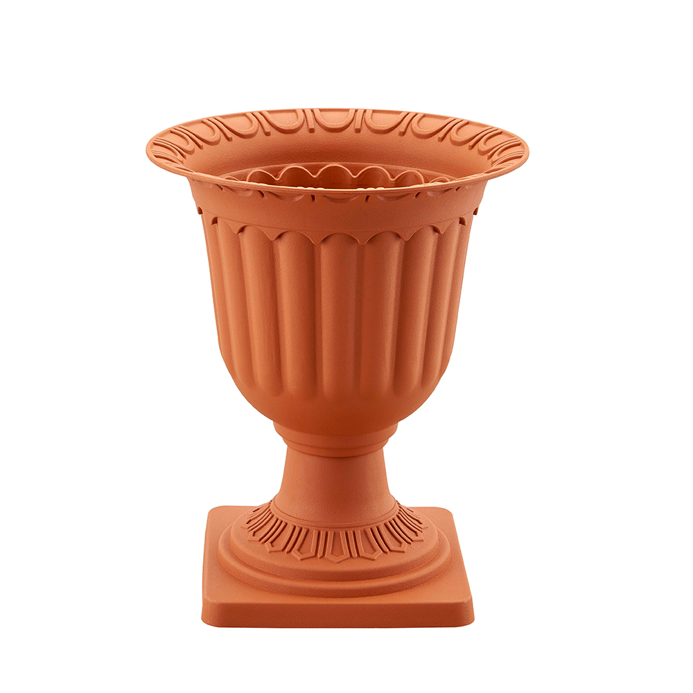 Plastic Urn Flower Pot Garden Planter