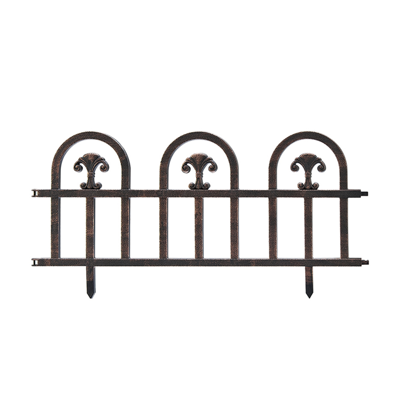 LUDU KD1105 Outdoor Garden Decorative Plastic Edging Fence