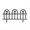 LUDU KD1105 Outdoor Garden Decorative Plastic Edging Fence
