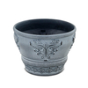 Vintage Embossed Plastic Planter – Elegance Meets Durability