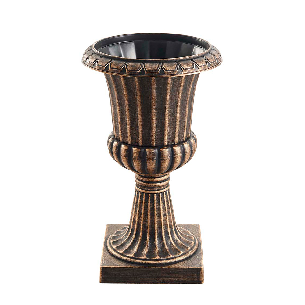 Antique Plastic Flower Pot Urn Plant Pot 