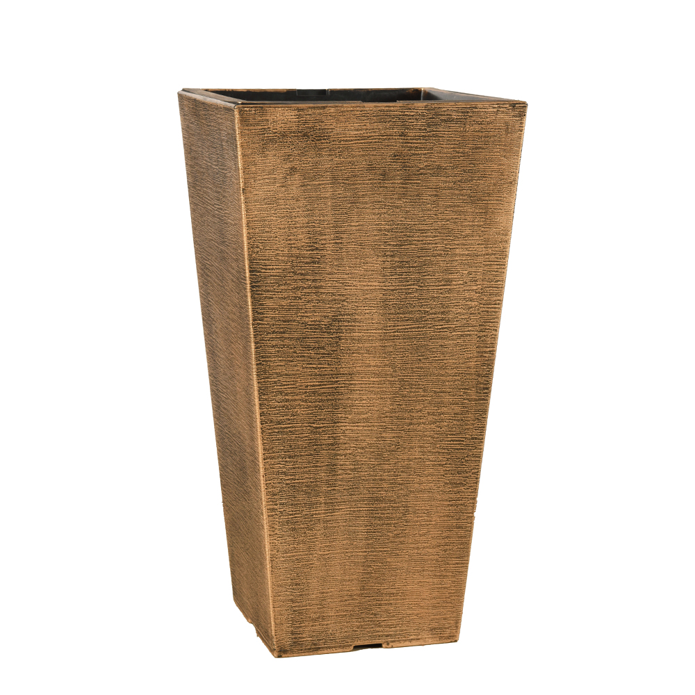 Decorative Square Plastic Flower Pot 